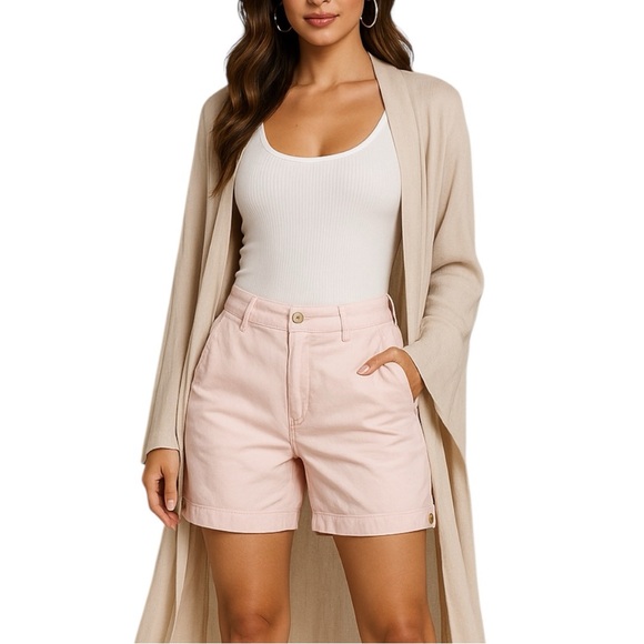 Gloria Vanderbilt Pants - Gloria Vanderbilt Women’s Shorts Size 10 Light Pink Casual Summer Bermuda Short